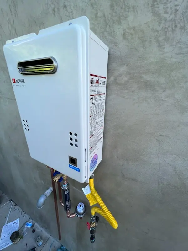 Tankless water heater installation for Rossville homes